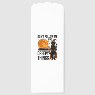 Halloween Cat Creepy Things Funny Witch_1 Bookmarks