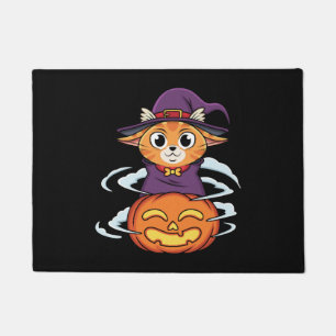 Halloween Cat                        Doormat