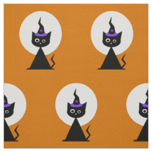 +[ Halloween Cat ]+ Fabric
