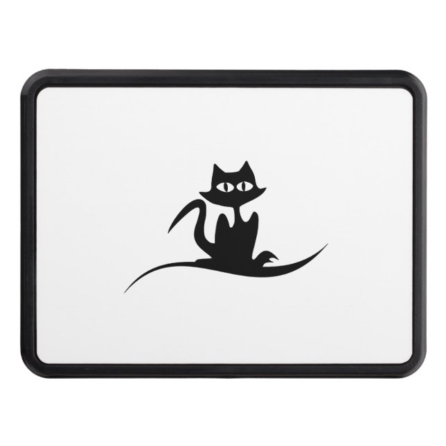 Halloween cat hitch cover (Front)