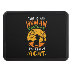 Halloween Cat Hitch Cover