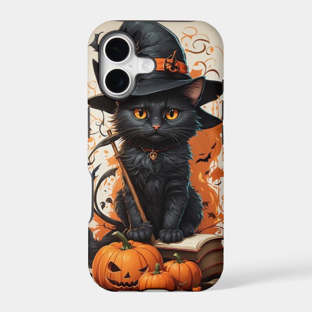 Halloween Cat  Iphone Case (Back)