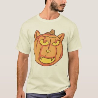  Halloween Cat Jack-o-Lantern Pumpkin Cartoon Art