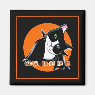 Halloween Cat Magnet