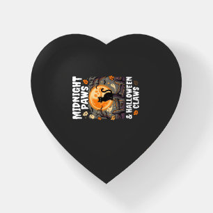 Halloween Cat Moon Mischief Paperweight
