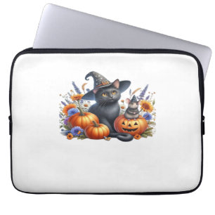 Halloween Cat Mouse Pumpkins T-Shirt Essential T-S Laptop Sleeve