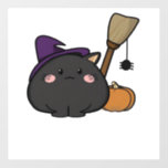 Halloween Cat Oversized T-Shirt Wall Decal