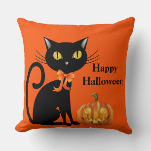 Halloween Cat Pillow