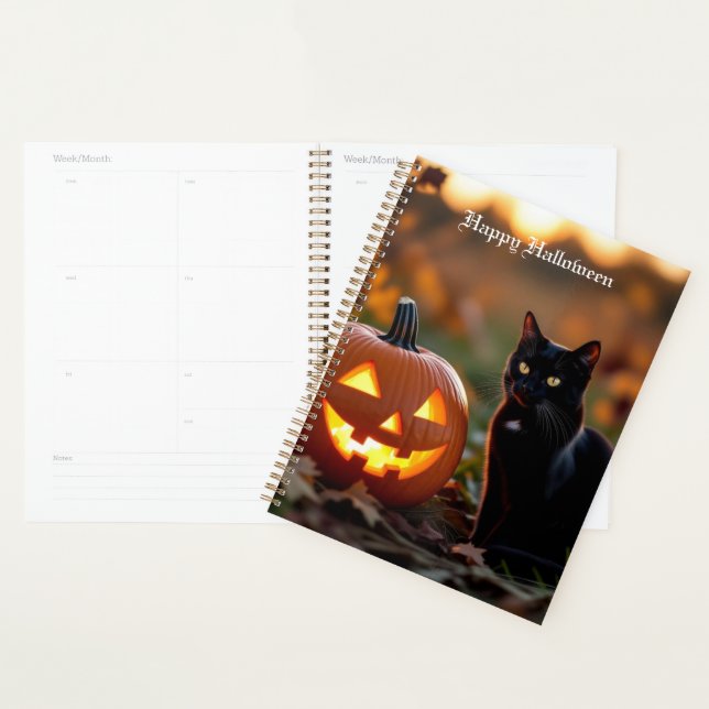 Halloween. Cat Planner (Display)
