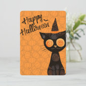 Halloween/cat/pumpkin/fall (Standing Front)