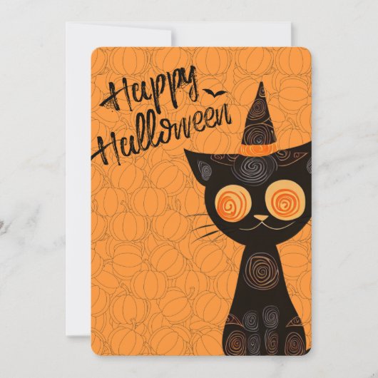 Halloween/cat/pumpkin/fall (Front)