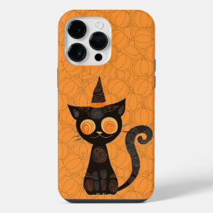 Halloween/cat/pumpkin/fall  iPhone 14 pro max case