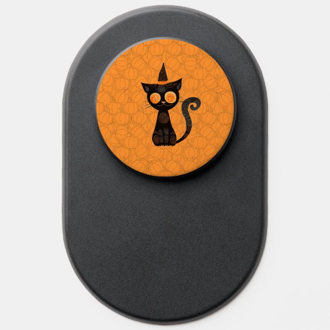 Halloween/cat/pumpkin/fall  PopSocket (Popsocket)
