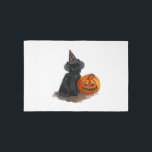 halloween cat                rug<br><div class="desc">halloween cat</div>
