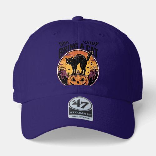 Halloween Cat Shirt for Spooky Cat Lover Gift_1 47 Brand Hat