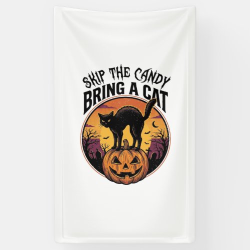 Halloween Cat Shirt for Spooky Cat Lover Gift_1 Banner
