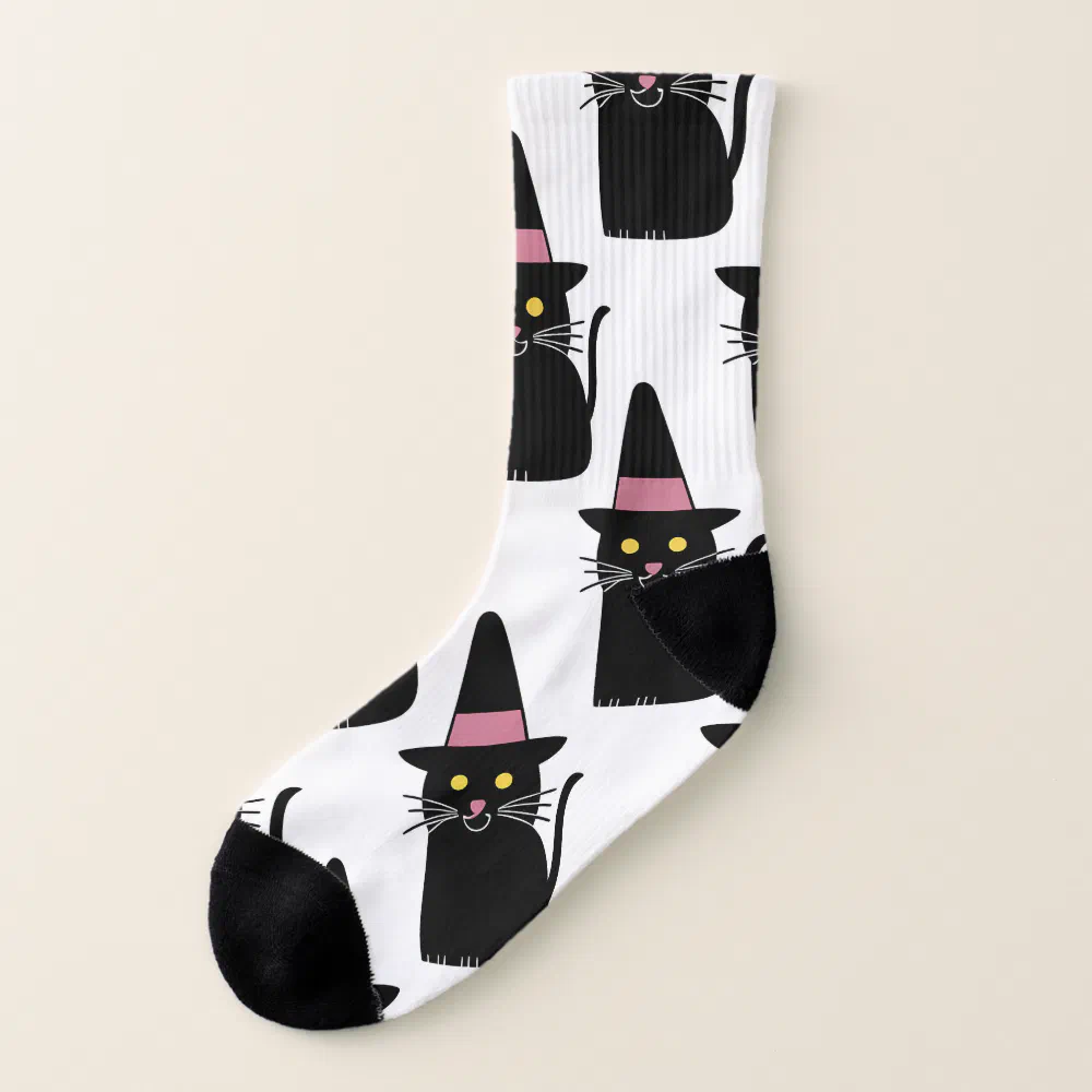 Halloween Cat Socks