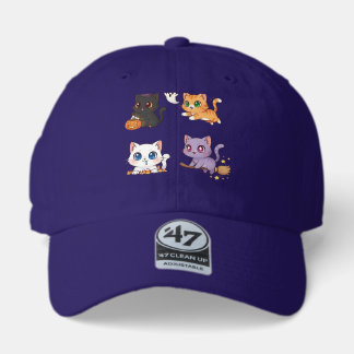 Halloween Cat Spooky and Stylish Feline-Inspired 47 Brand Hat