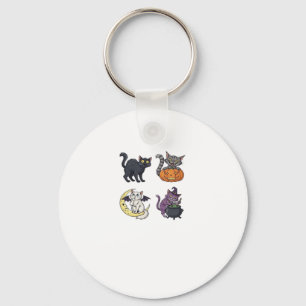 Halloween Cat  Spooky and Stylish Feline-Inspired  Keychain