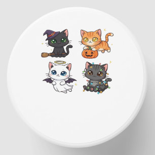 Halloween Cat Spooky and Stylish Feline-Inspired Mini Candle Favors