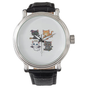 Halloween Cat Spooky and Stylish Feline-Inspired Watch
