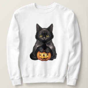Halloween Cat Sweatshirt