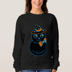 Halloween Cat sweatshirt 