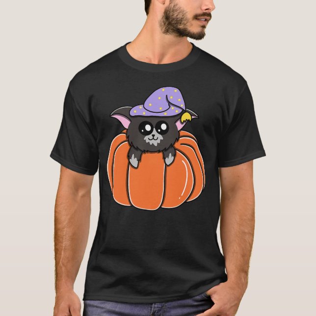 Halloween cat T-Shirt (Front)