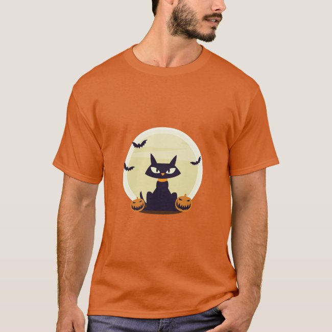 Halloween Cat T-Shirt