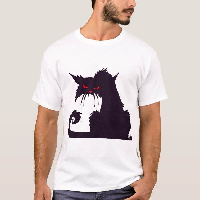 Halloween Cat T-Shirt (Front)