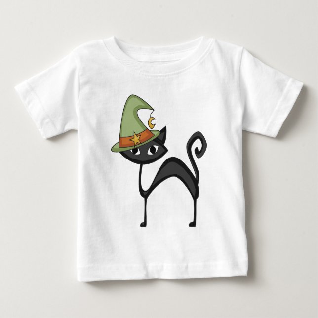 Halloween Cat T-shirts and Gifts (Front)