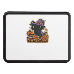 Halloween Cat with Magic Books – Spooky & Sweet Em Hitch Cover