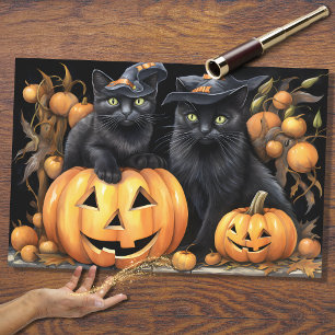 Halloween Cats 2 Decoupage Paper