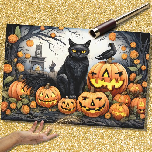 Halloween Cats 3 Decoupage Paper