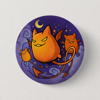 Halloween Cats Button