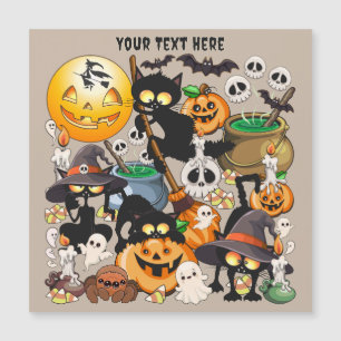Halloween Cats Funny Party