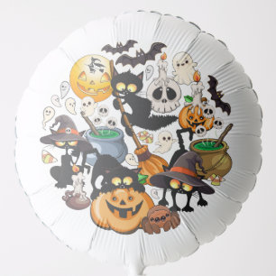 Halloween Cats Funny Party Balloon