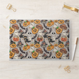 Halloween Cats Funny Party HP Laptop Skin