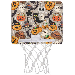Halloween Cats Funny Party Mini Basketball Hoop