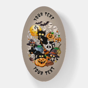Halloween Cats Funny Party Paperweight