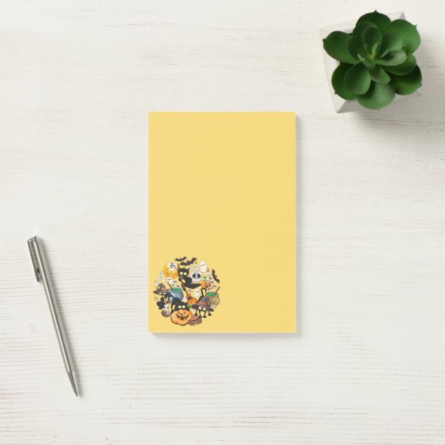 Halloween Cats Funny Party Post-it Notes (Office)