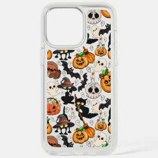 Halloween Cats Funny Party iPhone 15 Pro Max Case