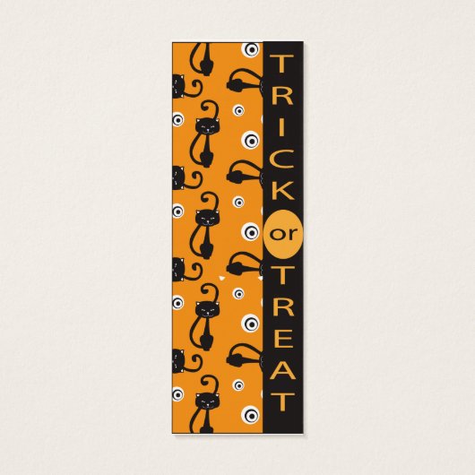 Halloween Cats Pattern (Back)