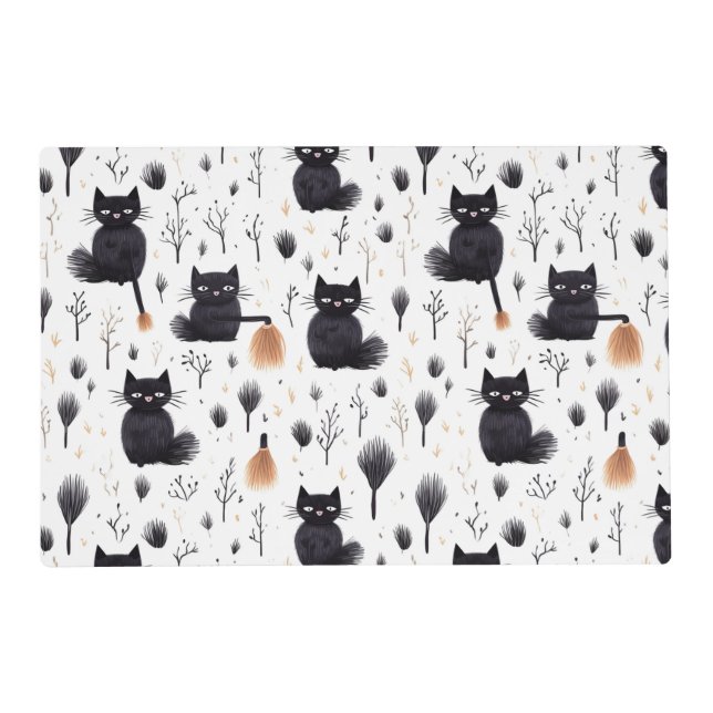 Halloween Cats Placemat (Front)
