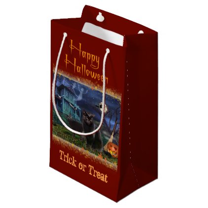 Halloween Cats Small Gift Bag