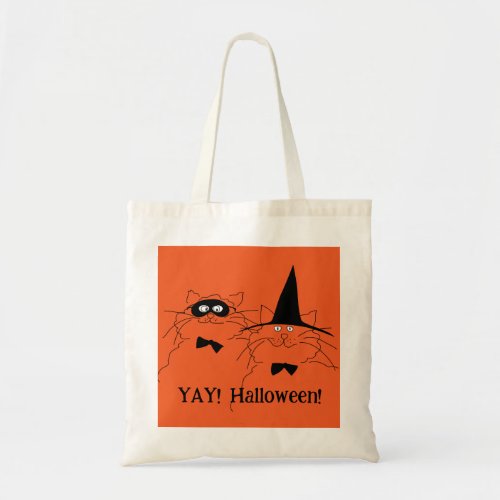 Halloween Cats Tote Bag