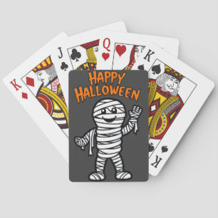Halloween Celebration - Child Mummy Poker Cards