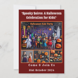 Halloween Celebration for kids Invitation