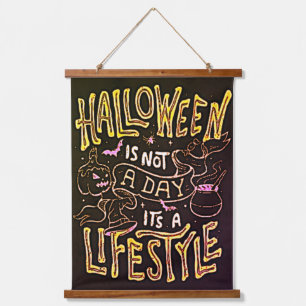 Halloween celebration hanging tapestry