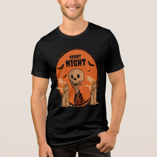 Halloween celebration Tri-Blend shirt